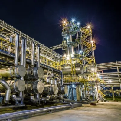industrial resource refinement facility