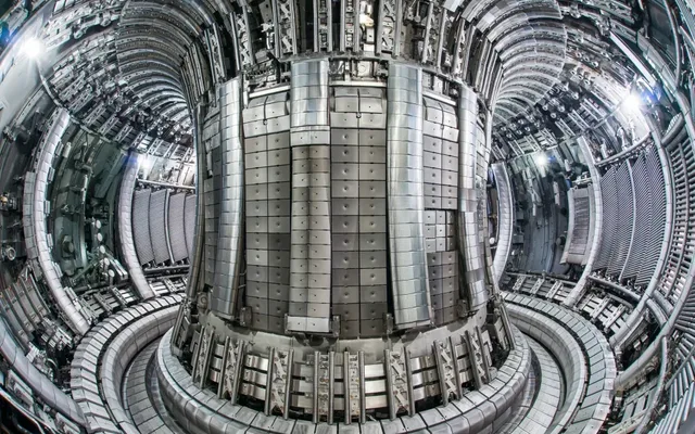 JETVessel Interior viewed from Octant 1 Port at the end of the 2012/13 Tile Exchange Shutdown - May 2013