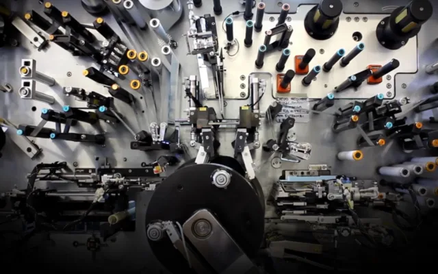 Zap Energy has purchased the assets of ICAR, a global capacitor manufacturer. Specialized equipment like the automatic winding machine shown here will be used to advance and scale Zap’s fusion energy technologies.