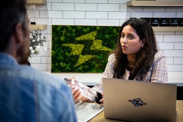Head of IP Asmita Chande at Zap Energy in Everett, Washington.