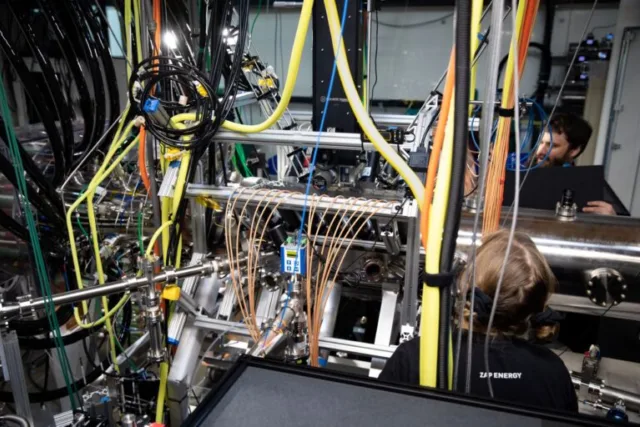 Zap Energy is advancing fusion plasma performance inside its FuZE-Q device.
